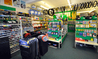 Our fully stocked store at Blaby